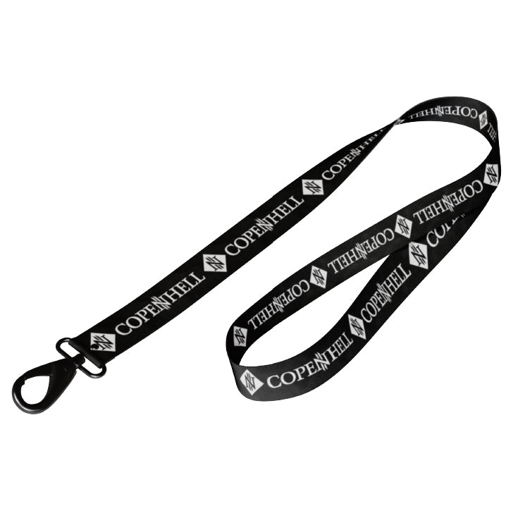 LOGO LANYARD BLK/WHT