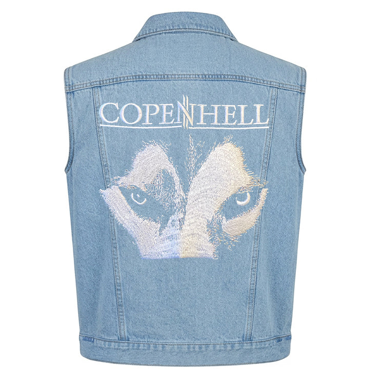 DENIM VEST BLUE